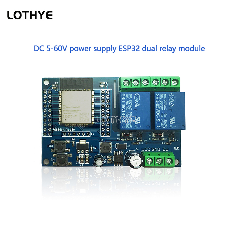 Doit Esp32 - ESP32 Dual Channel Wifi Bluetooth Relay