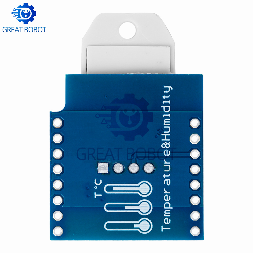 D1 Mini Pro - DHT22 Single Bus Temperature Humidity Sensor