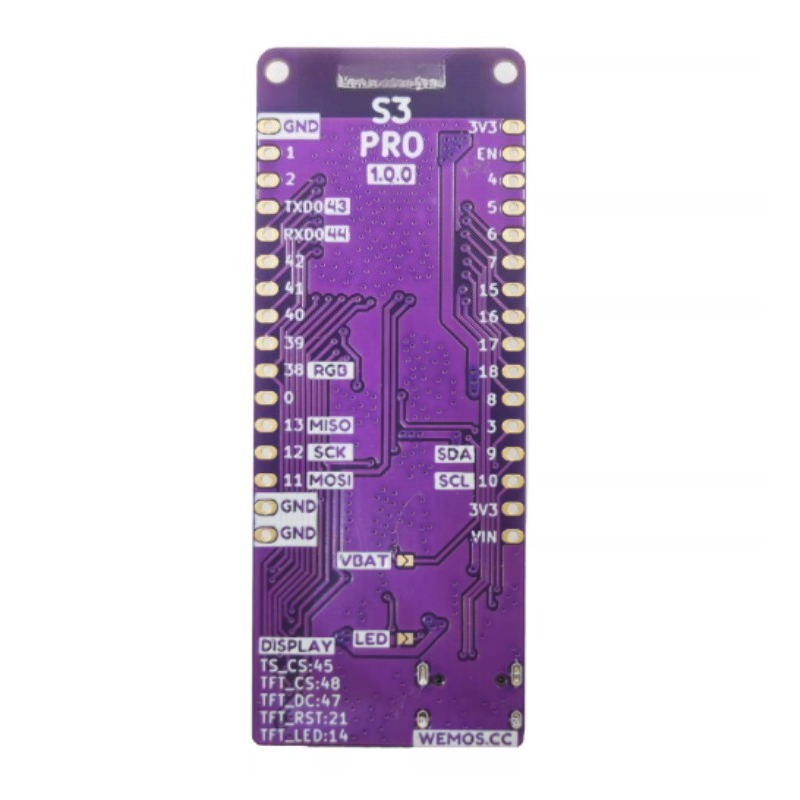 Lolin S3 - For LOLIN S3 Pro V1.0.0 ESP32-S3