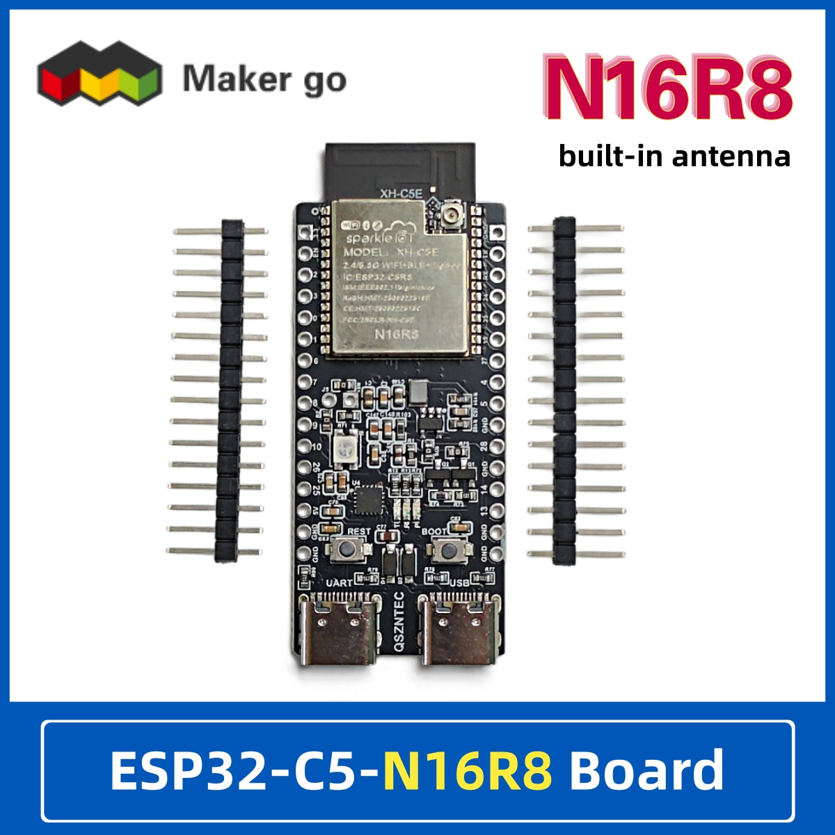 Doit Esp32 - ESP32-C5-N16R8 Development Board 2.4 & 5
