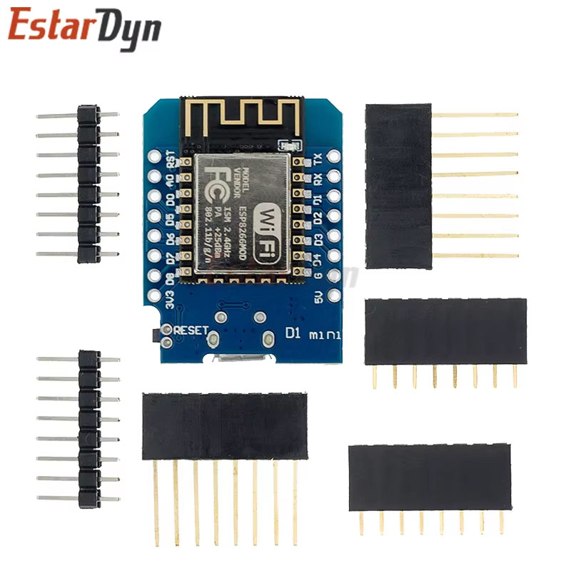 D1 Mini TYPE-C/MICRO ESP8266 E - Nodemcuv2 review and price