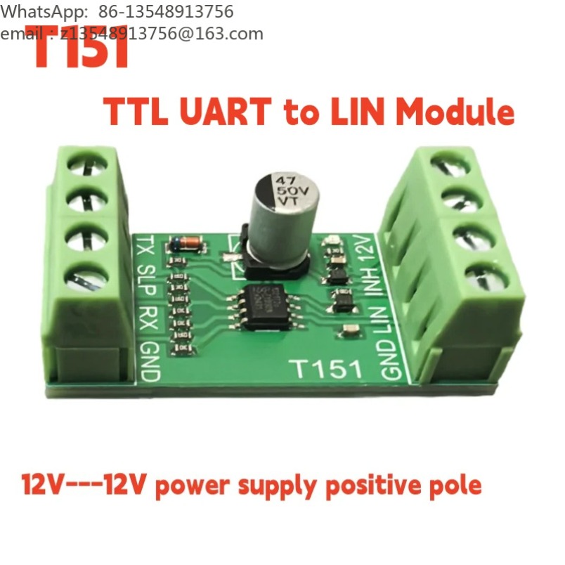 TTL UART to LIN bus module TJA - Nodemcuv2 review and price