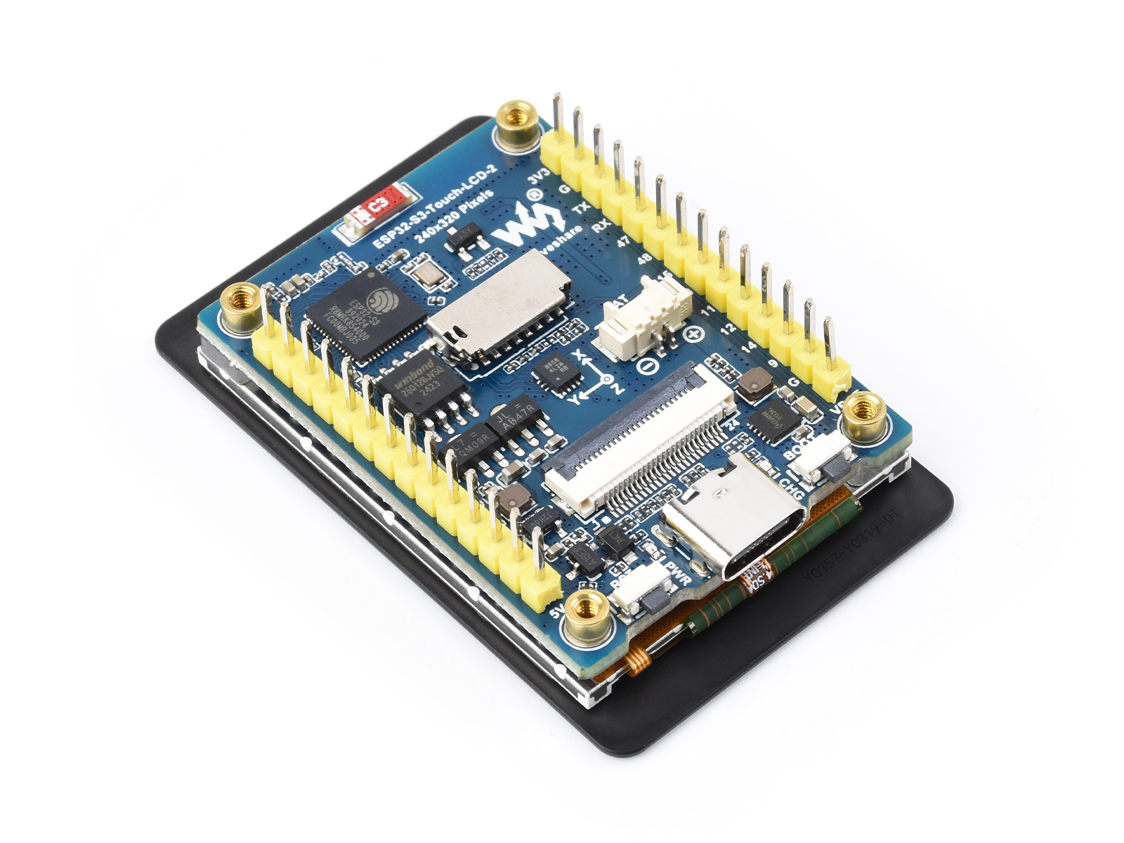 Waveshare ESP32-S3 2inch Capac - Lolin S3 review and price