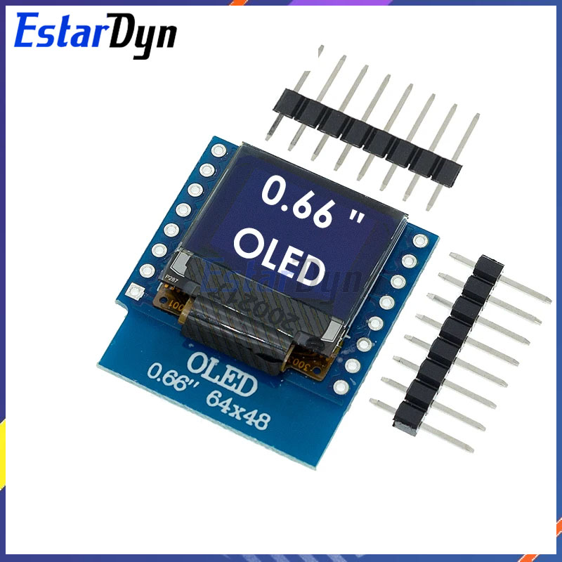 0.66 inch OLED LED LCD Dispaly - Wemos D1 review and price