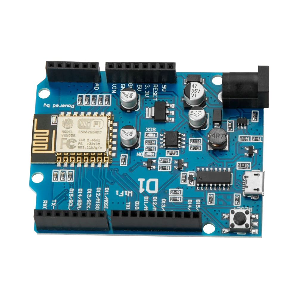 ESP-12E WeMos D1 UNO R3 CH340  - Wemos D1 review and price
