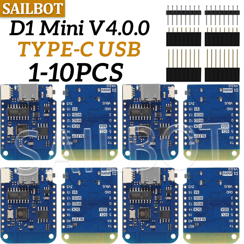 1-10PCS WeMos D1 Mini ESP8266  - Wemos D1 review and price