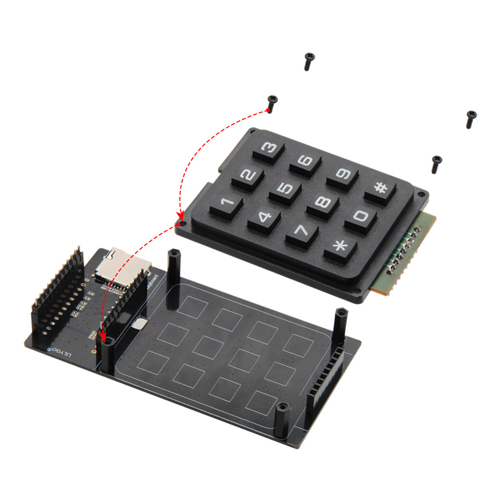 LILYGO  TTGO T-Display Keyboar - Ttgo Tdisplay review and price