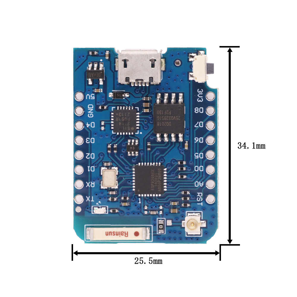 WeMos D1 Mini Pro V3.0 NodeMcu - D1 Mini Pro review and price