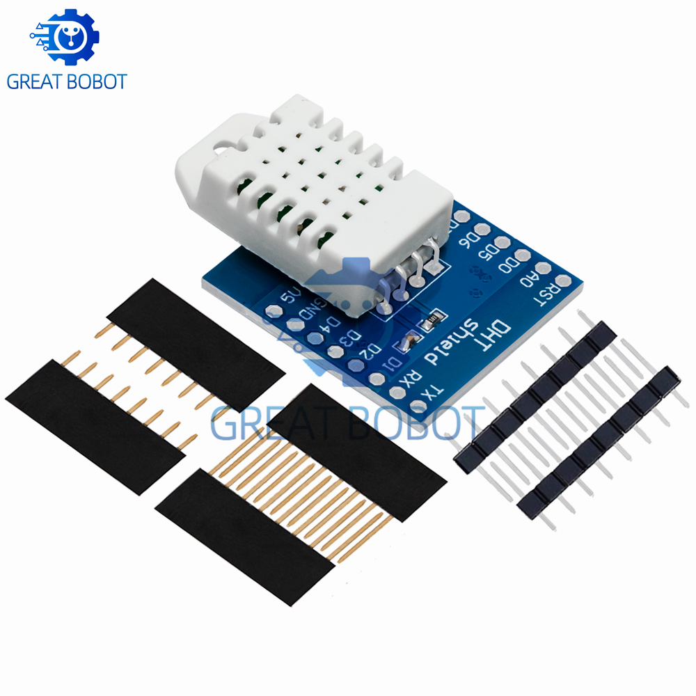 DHT22 Single Bus Temperature H - D1 Mini Pro review and price