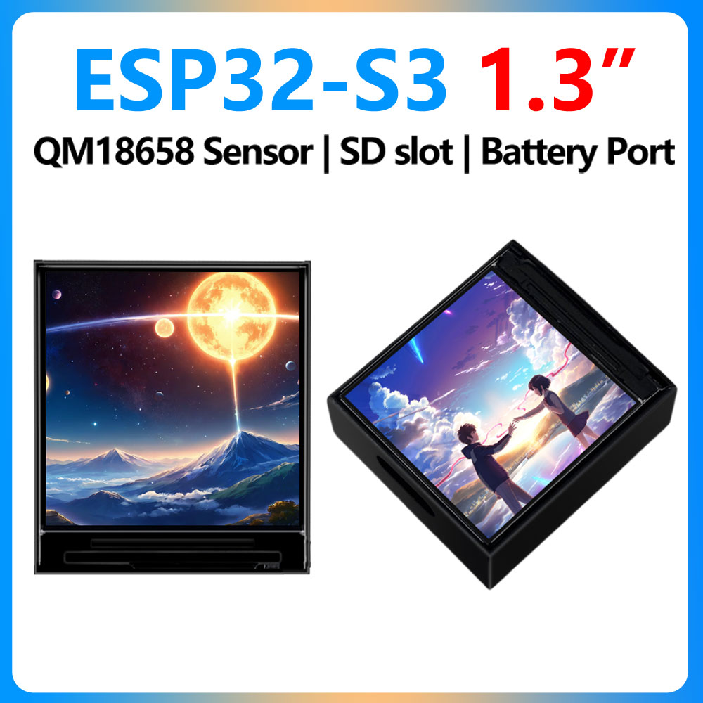 Waveshare ESP32-S3 1.3inch LCD - Lolin S3 review and price