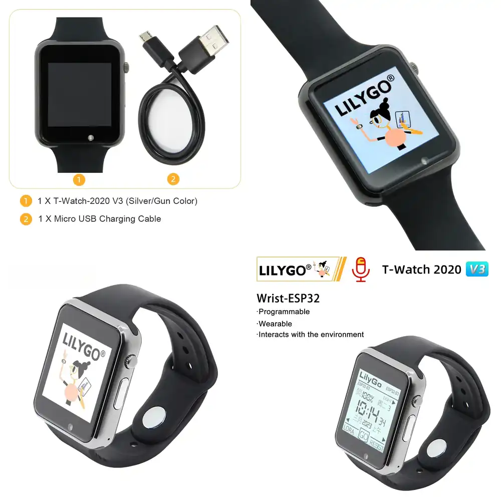 LILYGO TTGO T-Watch 2020 V3 47 - Ttgo T Watch review and price