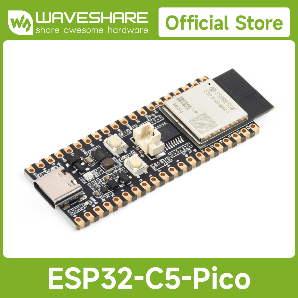 Waveshare ESP32-C5 dual-band W - Waveshare Esp32 review and price
