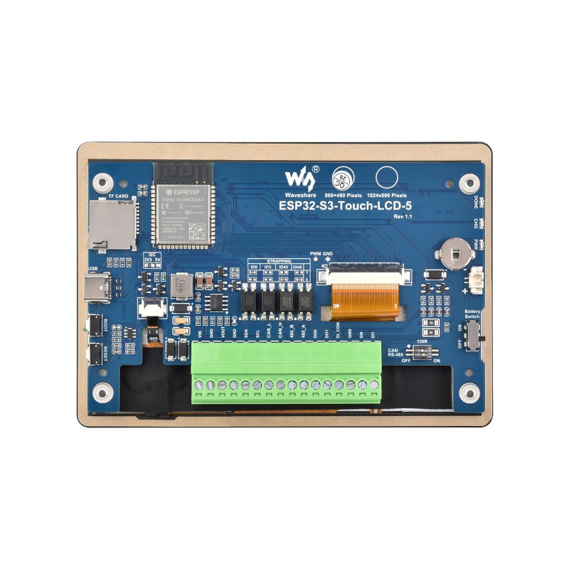Waveshare ESP32-S3-Touch-LCD-5 - Waveshare Esp32 review and price