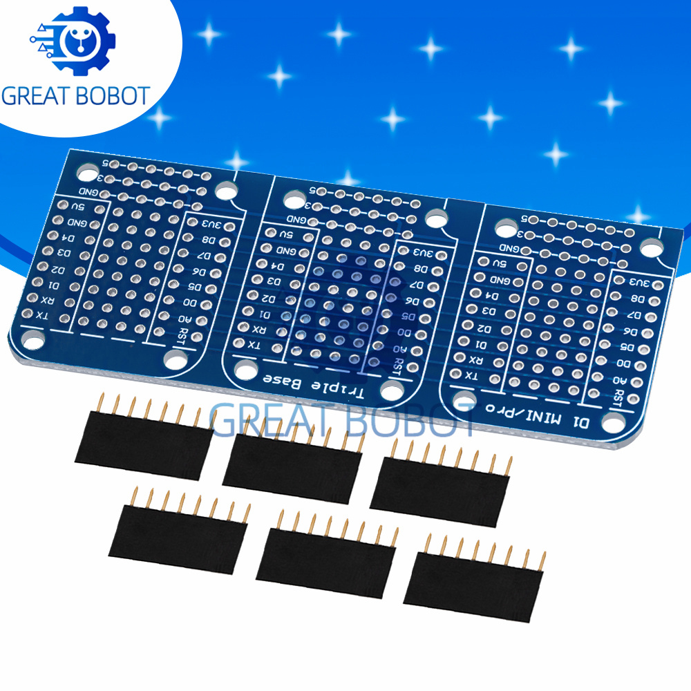 BS Triple Shield WeMos D1 Mini - Wemos D1 Mini review and price