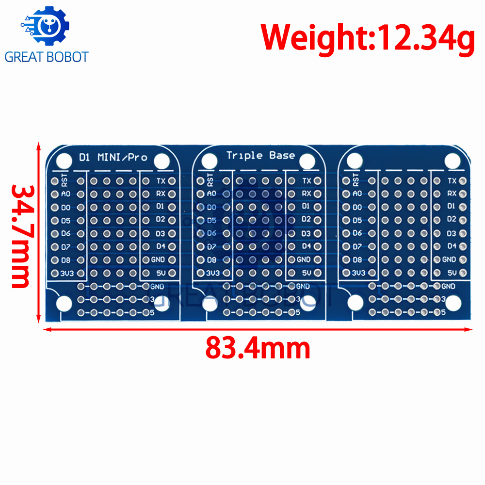BS Triple Shield WeMos D1 Mini - Wemos D1 Mini review and price