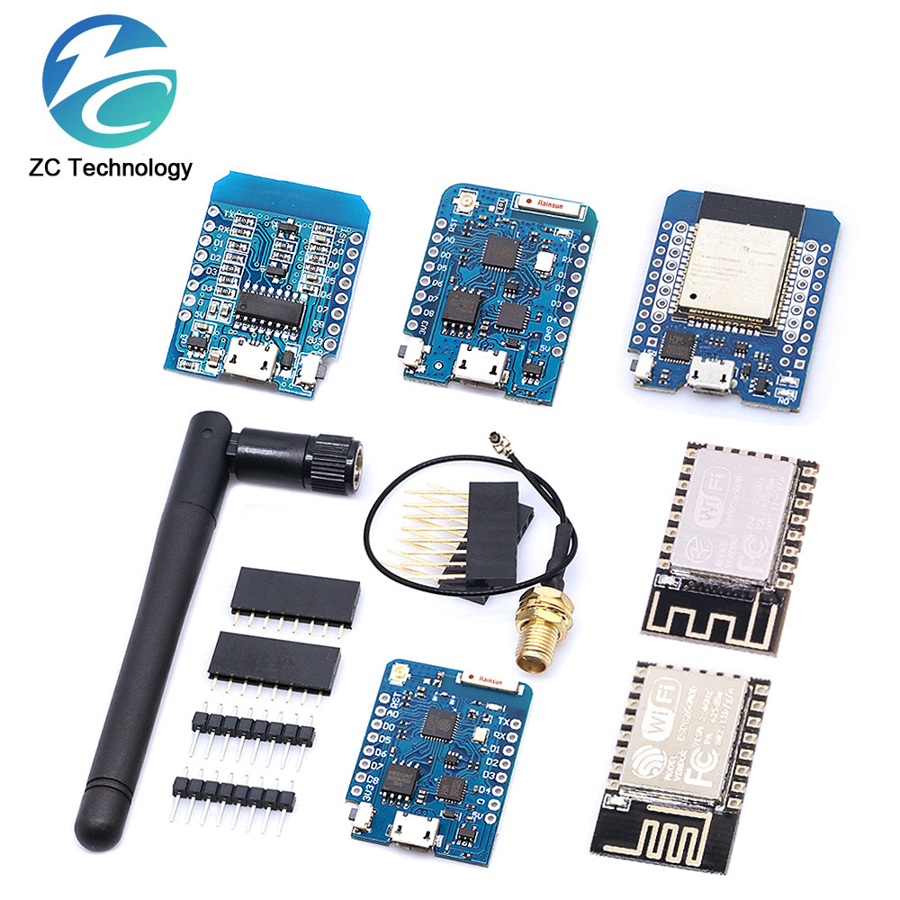 ESP8266 ESP-12 ESP-12F ESP32 C - D1 Mini Pro review and price