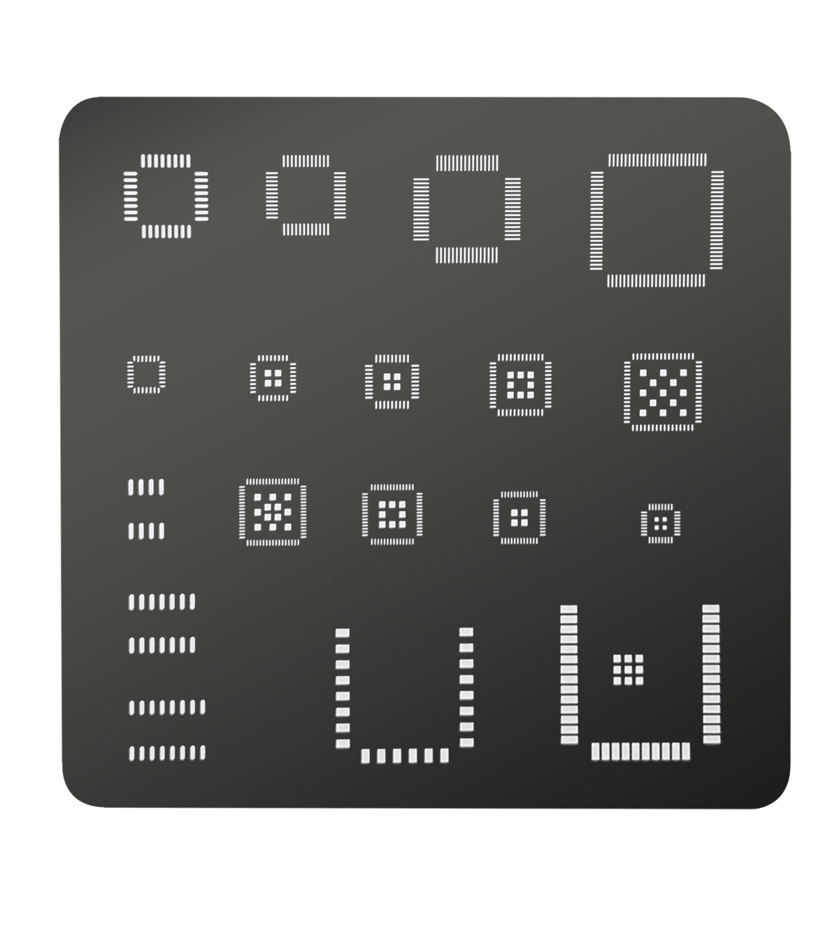 Universal IC Stencil QFP QFN S - Doit Esp32 review and price