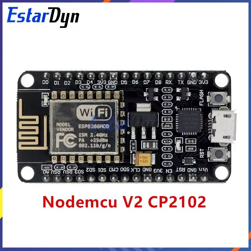 Wireless Module CH340/CP2102 N - Nodemcuv2 review and price