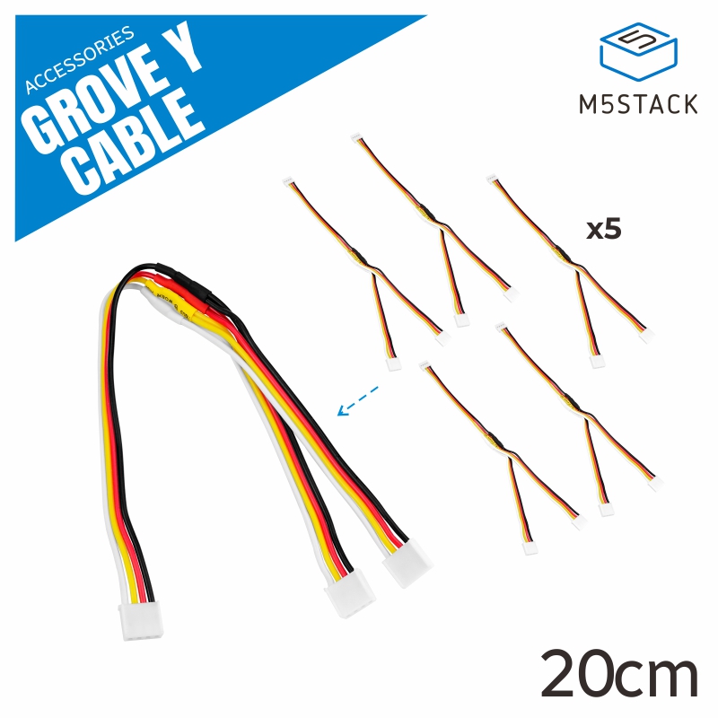 M5Stack Official Grove Y Cable - M5Stack Core2 review and price