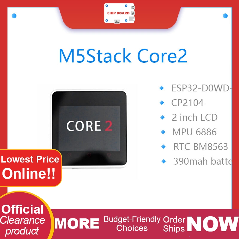 M5Stack Core2 ESP32 IoT Dev Ki - M5Stack Core2 review and price