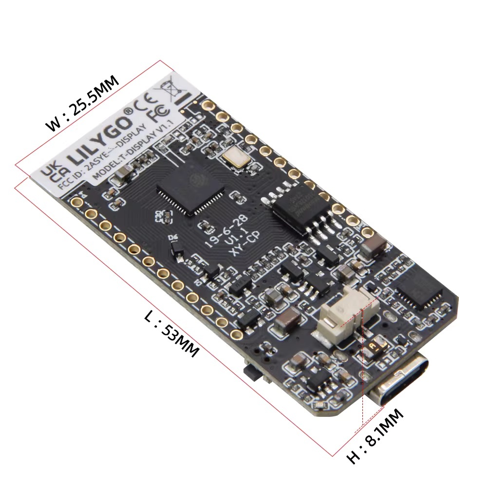 TTGO T-Display MCU32 1.14 Inch - Ttgo Tdisplay review and price
