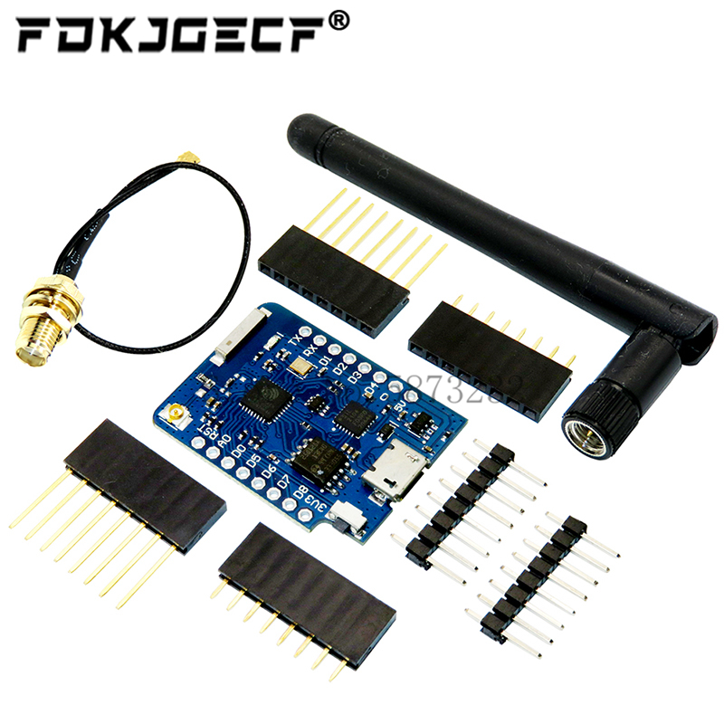 WEMOS D1 Mini Pro 4M 16M Bytes - D1 Mini Pro review and price