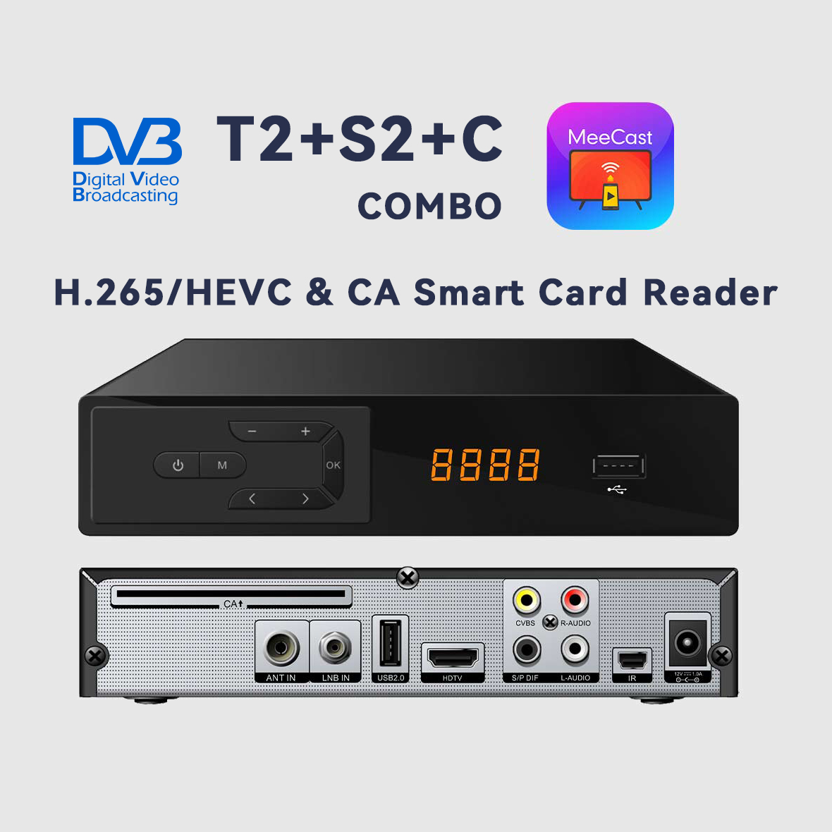 Meecast H.265 Satellite TV Rec - Devkitc review and price