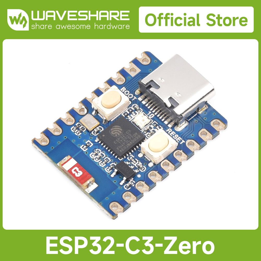 Waveshare ESP32-C3 Zero Mini D - Waveshare Esp32 review and price