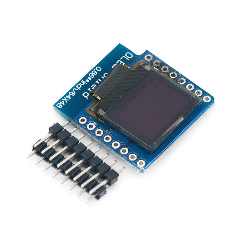 0.66 inch OLED Display Module  - Wemos D1 review and price