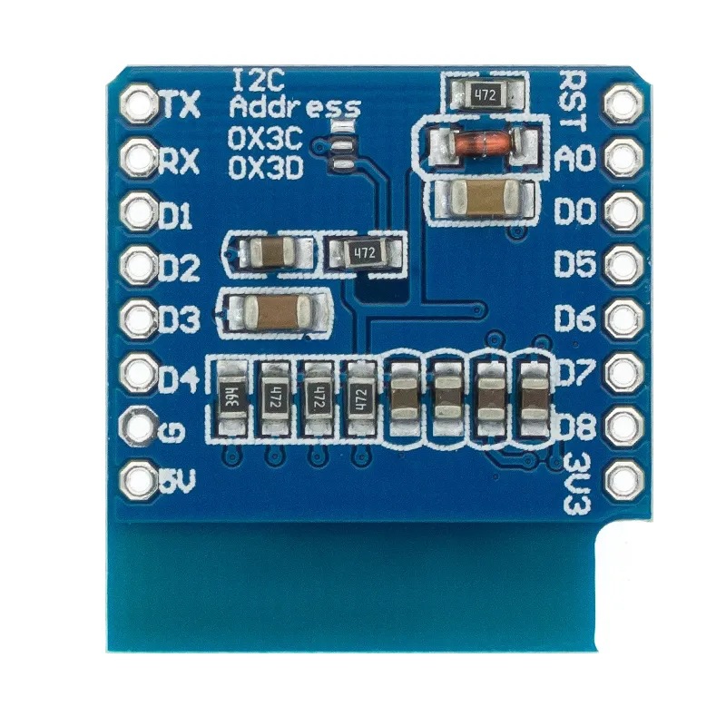 0.66 inch OLED Display Module  - Wemos D1 review and price