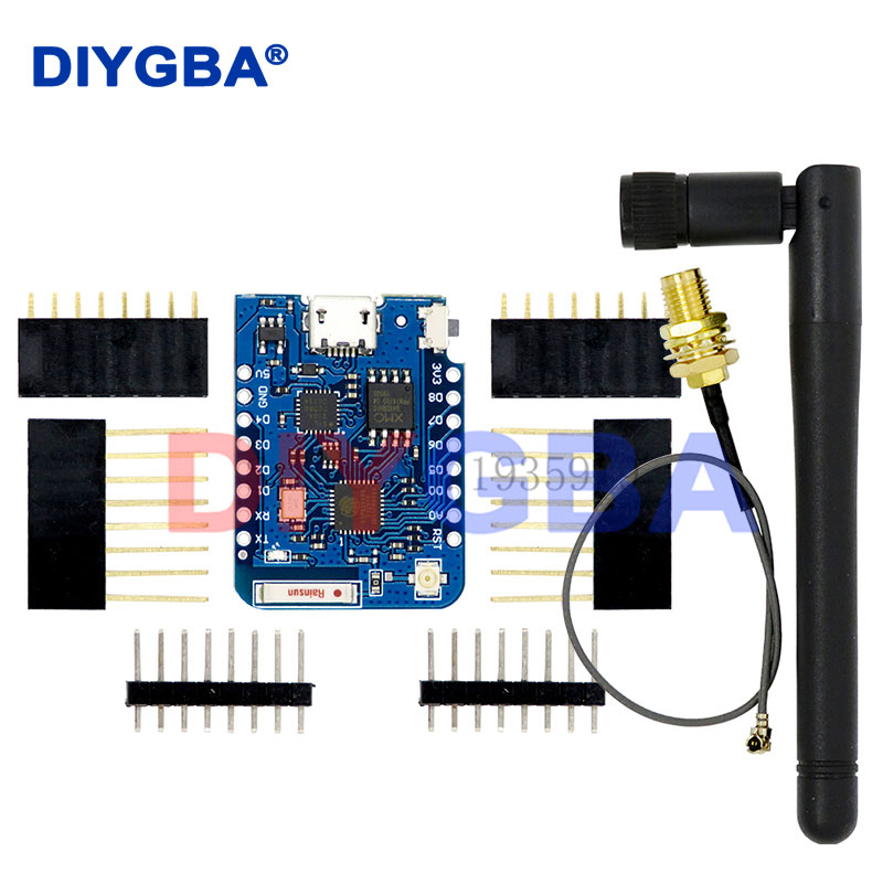 WEMOS D1 Mini Pro 4M 16M Bytes - Nodemcuv2 review and price
