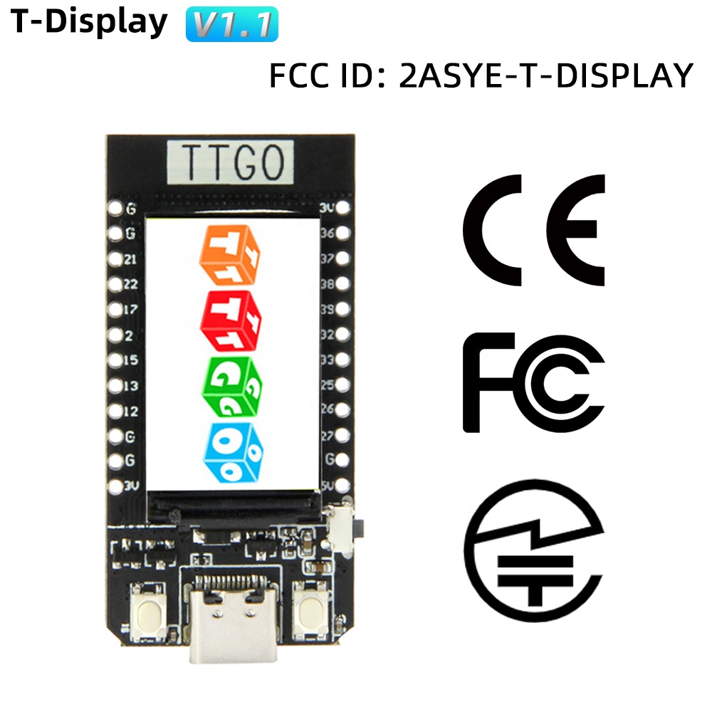 TTGO T-Display ESP32 1.14'' LC - Ttgo Tdisplay review and price