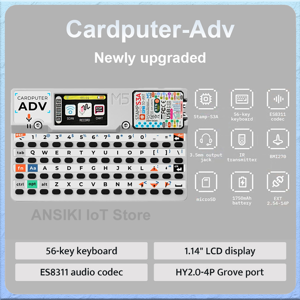 M5Stack Cardputer-Adv Programm - M5Stack review and price