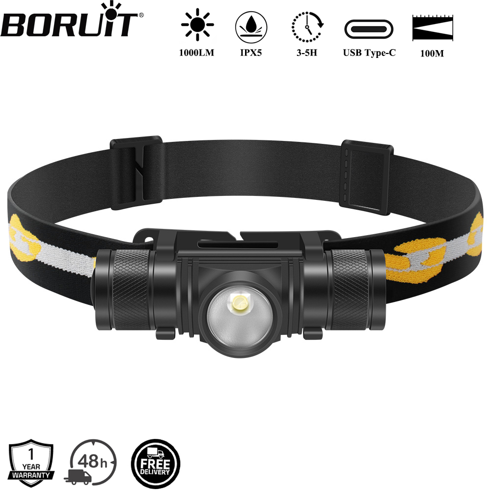 BORUiT D10 1000LM LED Headlamp - Lolin D32 review and price