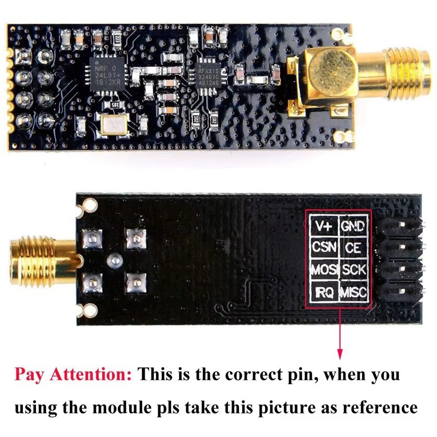 1/2Pc NRF24L01+PA+LNA Wireless - Ttgo T Watch review and price
