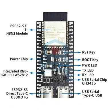 ESP32-S3 Core Board N8R2 Compa - Esp32 S3 Devkitc 1 review and price