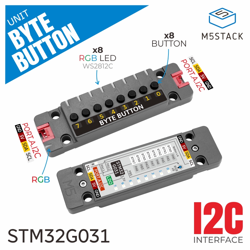 M5Stack Official Unit ByteButt - M5Stack review and price