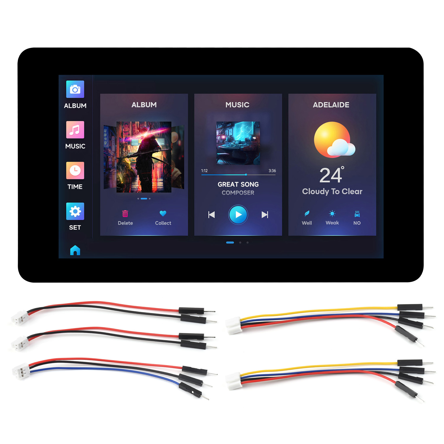 Waveshare ESP32-S3 7inch Capac - Lolin S3 review and price