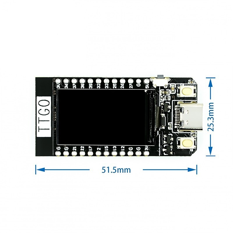 TTGO T-Display ESP32 WiFi Blue - Ttgo Tdisplay review and price
