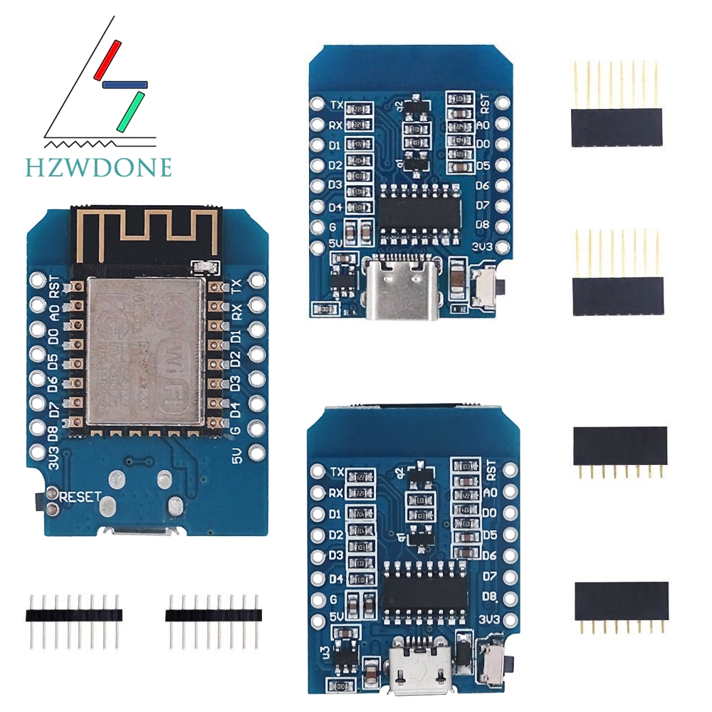 Type-C Micro USB D1 Mini NodeM - Nodemcuv2 review and price